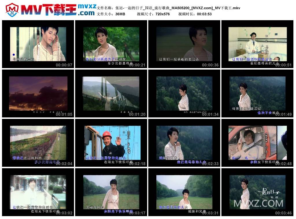 张迈-一起的日子_国语_流行歌曲_MA505200